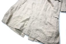 画像4: 90s Deadstock Armani Jeans Linen Coat (4)