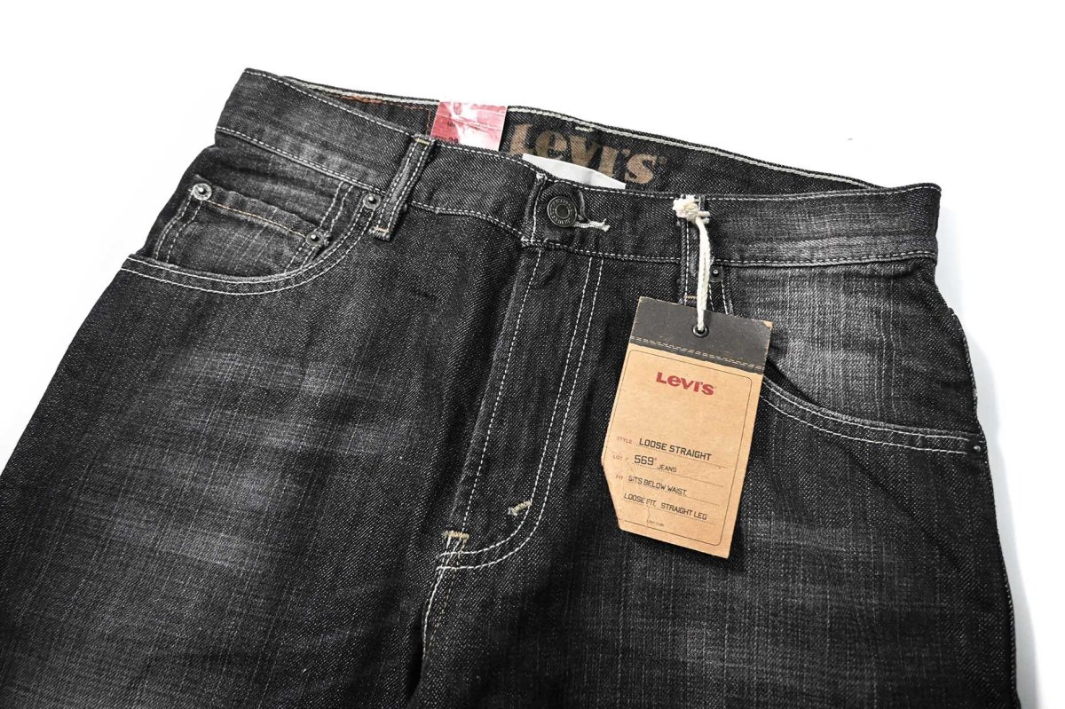 画像3: 00s Deadstock Levi's 569 Denim Pants #4272 リーバイス (3)