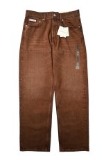画像1: Calvin Klein Signature 90s Straight Denim Pants Brown カルバンクライン (1)