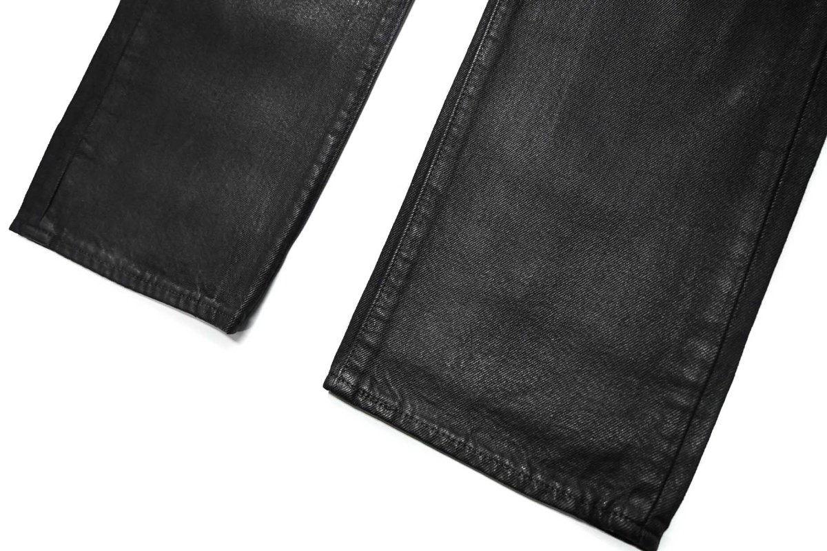 画像3: Levi's 501 Coated Denim Pants Black リーバイス (3)