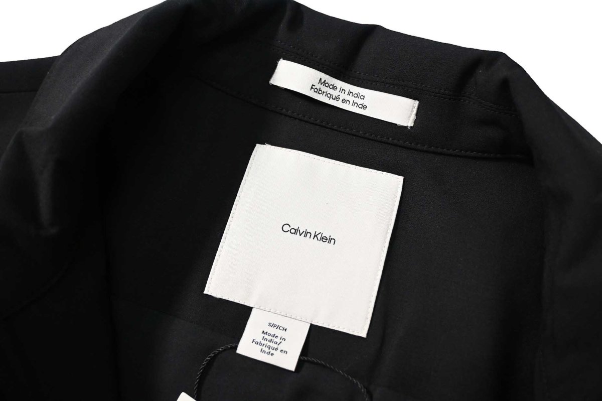 画像4: Calvin Klein Zip Up Blouson Black カルバンクライン (4)