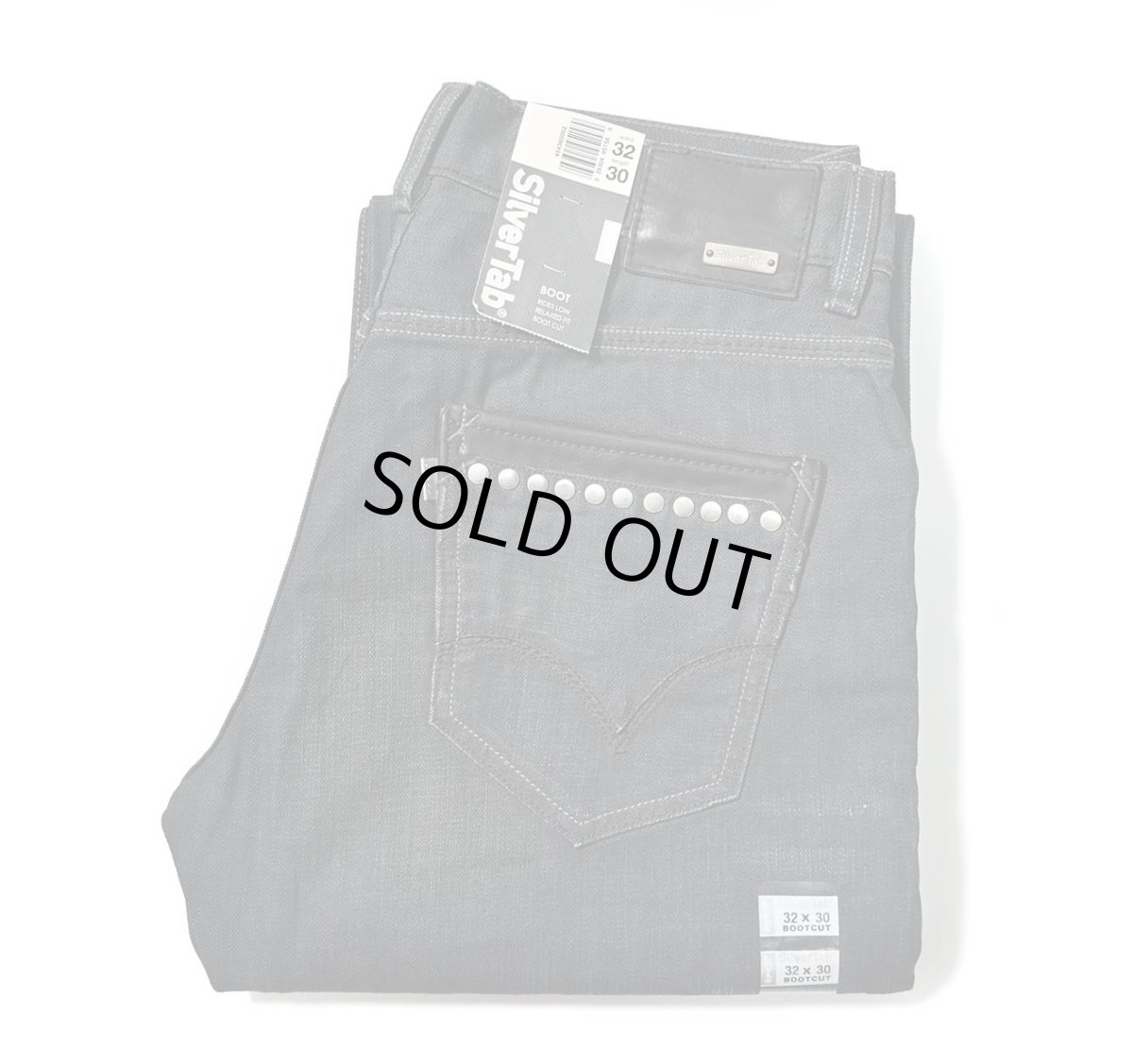 画像1: 00s Deadstock Levi's Silver Tab Slim Boot Denim Pants #0002 リーバイス (1)