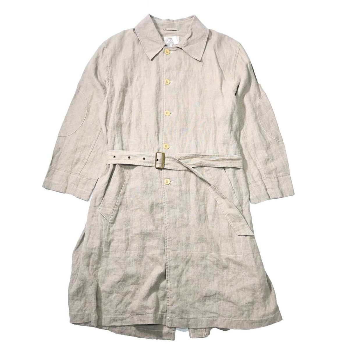 画像1: 90s Deadstock Armani Jeans Linen Coat (1)