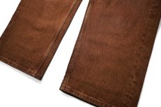 画像3: Calvin Klein Signature 90s Straight Denim Pants Brown カルバンクライン (3)