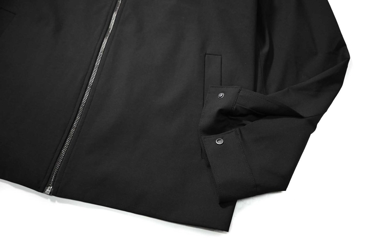 画像3: Calvin Klein Zip Up Blouson Black カルバンクライン (3)