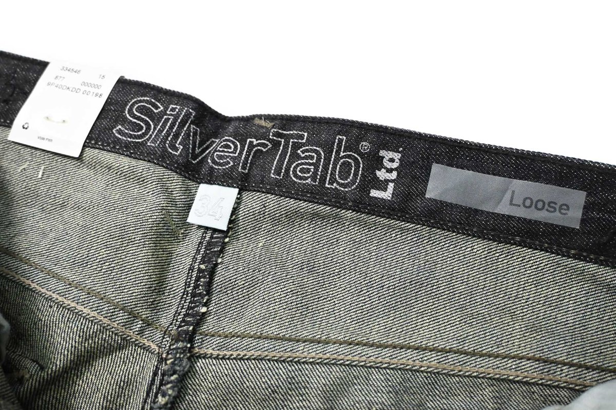画像7: 00s Deadstock Levi's Silver Tab Loose Denim Pants #0002 リーバイス (7)