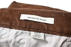 画像6: Calvin Klein Signature 90s Straight Denim Pants Brown カルバンクライン (6)