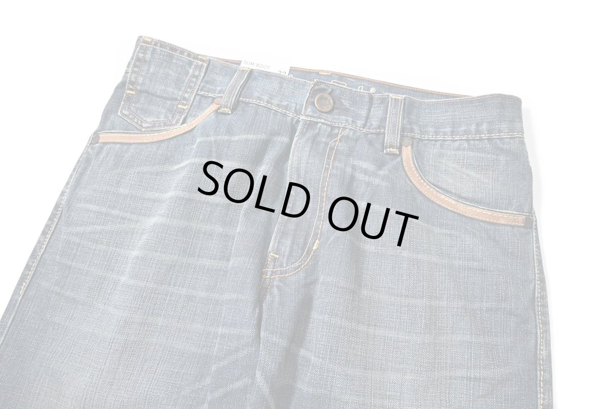 画像3: 00s Deadstock Levi's Silver Tab Slim Fit  Boot Cut Denim Pants #0003 リーバイス (3)