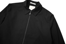 画像2: Calvin Klein Zip Up Blouson Black カルバンクライン (2)
