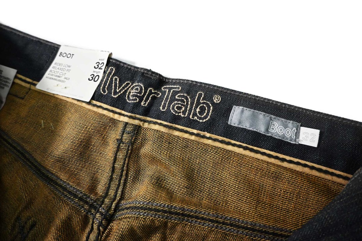 画像7: 00s Deadstock Levi's Silver Tab Slim Boot Denim Pants #0002 リーバイス (7)