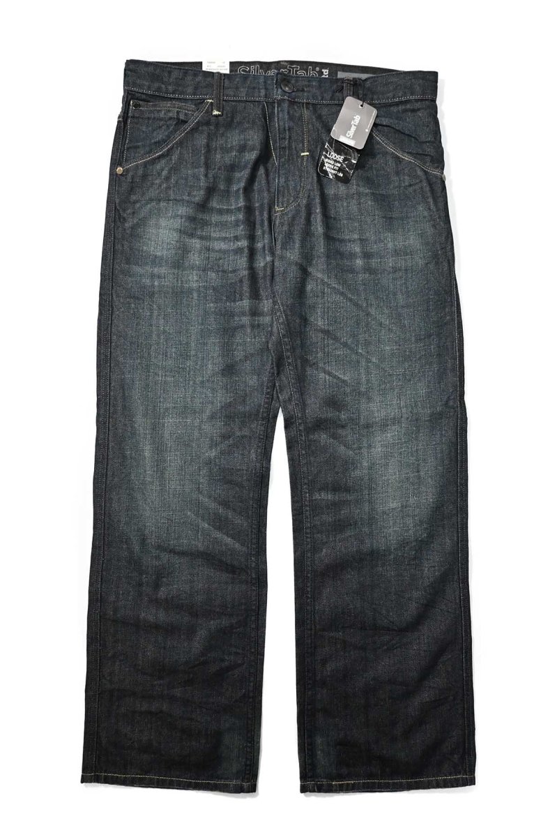 画像2: 00s Deadstock Levi's Silver Tab Loose Denim Pants #0002 リーバイス (2)