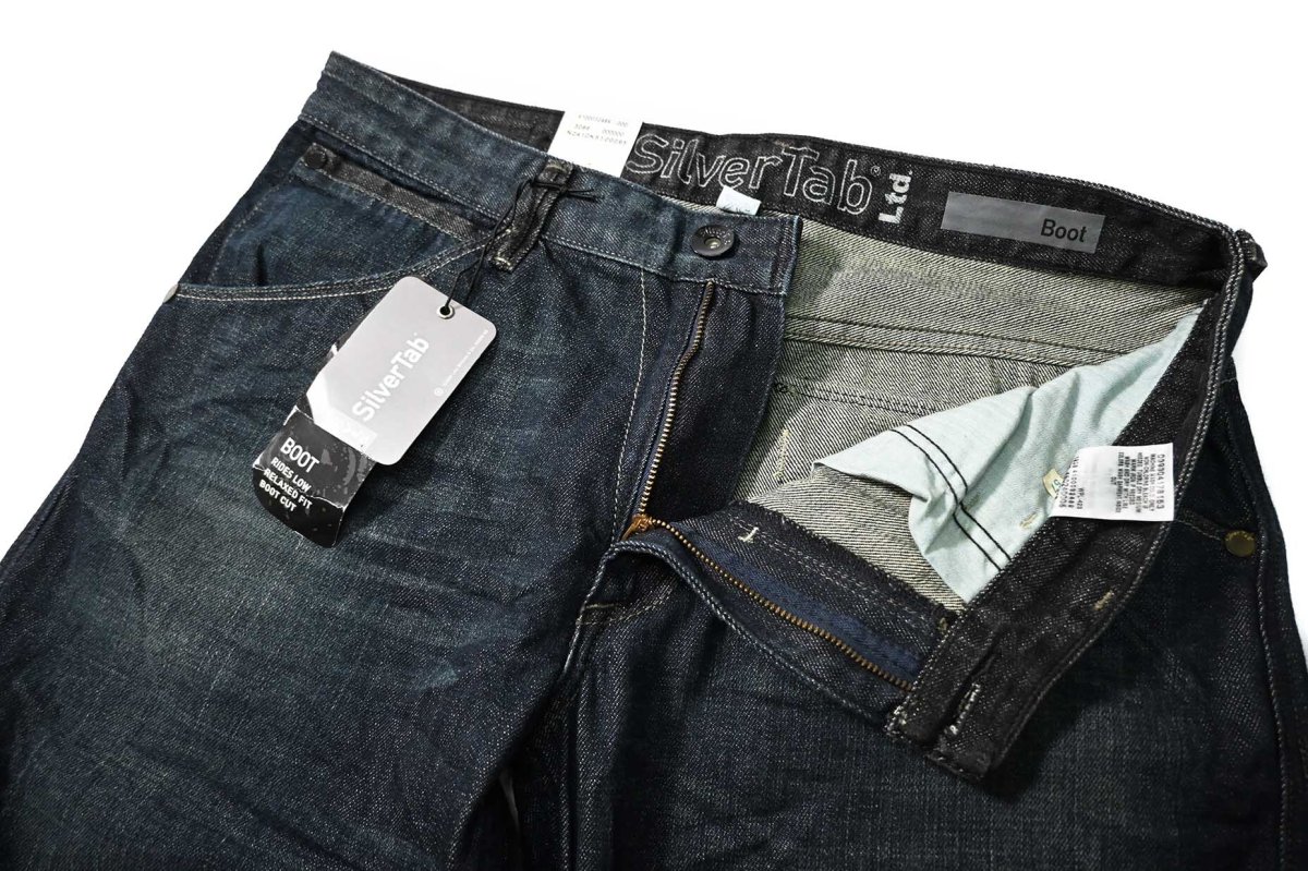 画像6: 00s Deadstock Levi's Silver Tab Boot Denim Pants #0005 リーバイス (6)