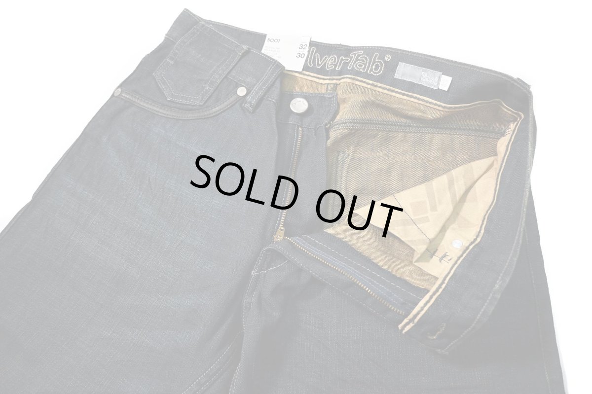 画像6: 00s Deadstock Levi's Silver Tab Slim Boot Denim Pants #0002 リーバイス (6)