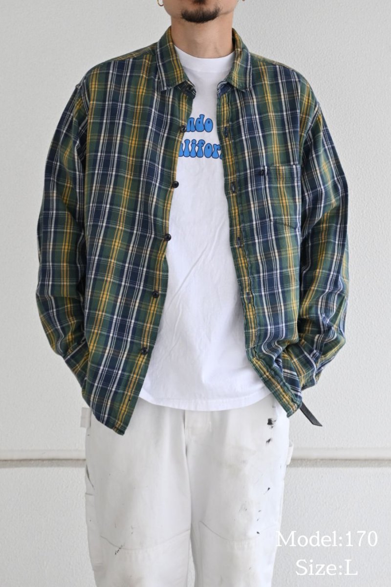 画像5: 90-00s Used Polo Jeans Co. Ralph Lauren Flannel Shirt (5)
