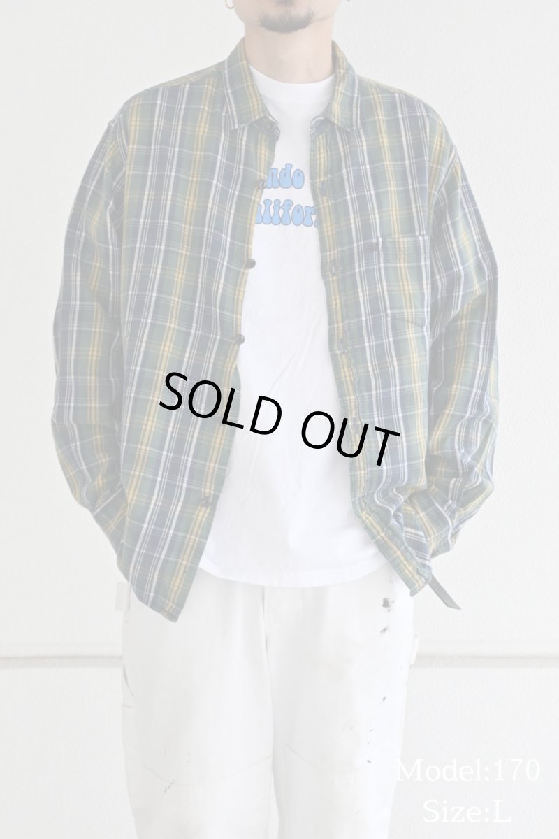 画像5: 90-00s Used Polo Jeans Co. Ralph Lauren Flannel Shirt (5)