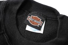 画像5: 90s Used Harley-Davidson Raglan Sleeve Sweat Shirt made in USA (5)
