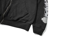 画像3: 90-00s Used Harley-Davidson Zip Sweat Hoodie made in UK (3)
