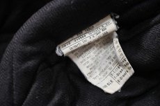 画像7: 12' Used Carhartt Quilted Flannel Lined Active Jacket Black made in USA (7)