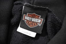 画像8: 00s Used Harley-Davidson Zip Sweat Hoodie (8)
