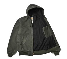 画像5: 09' Used Carhartt Duck Thermal Lined Active Jacket Moss (5)