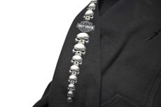 画像7: 00s Used Harley-Davidson Zip Sweat Hoodie (7)