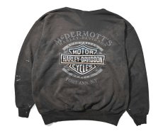 画像2: 00s Used Harley-Davidson Sweat Shirt (2)