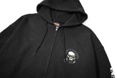 画像3: 00s Used Harley-Davidson Zip Sweat Hoodie (3)