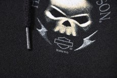 画像5: 00s Used Harley-Davidson Zip Sweat Hoodie (5)