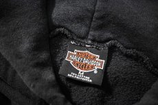 画像6: 90-00s Used Harley-Davidson Zip Sweat Hoodie made in UK (6)
