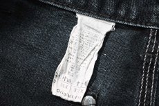 画像8: 00-10s Used Carhartt Duck Double Knee Carpenter Pants Black made in USA カーハート (8)