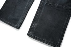 画像3: 00-10s Used Carhartt Duck Double Knee Carpenter Pants Black made in USA カーハート (3)