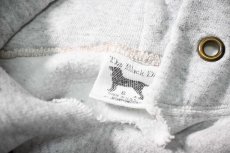 画像4: Used The Black Dog Sweat Hoodie Ash made in USA (4)