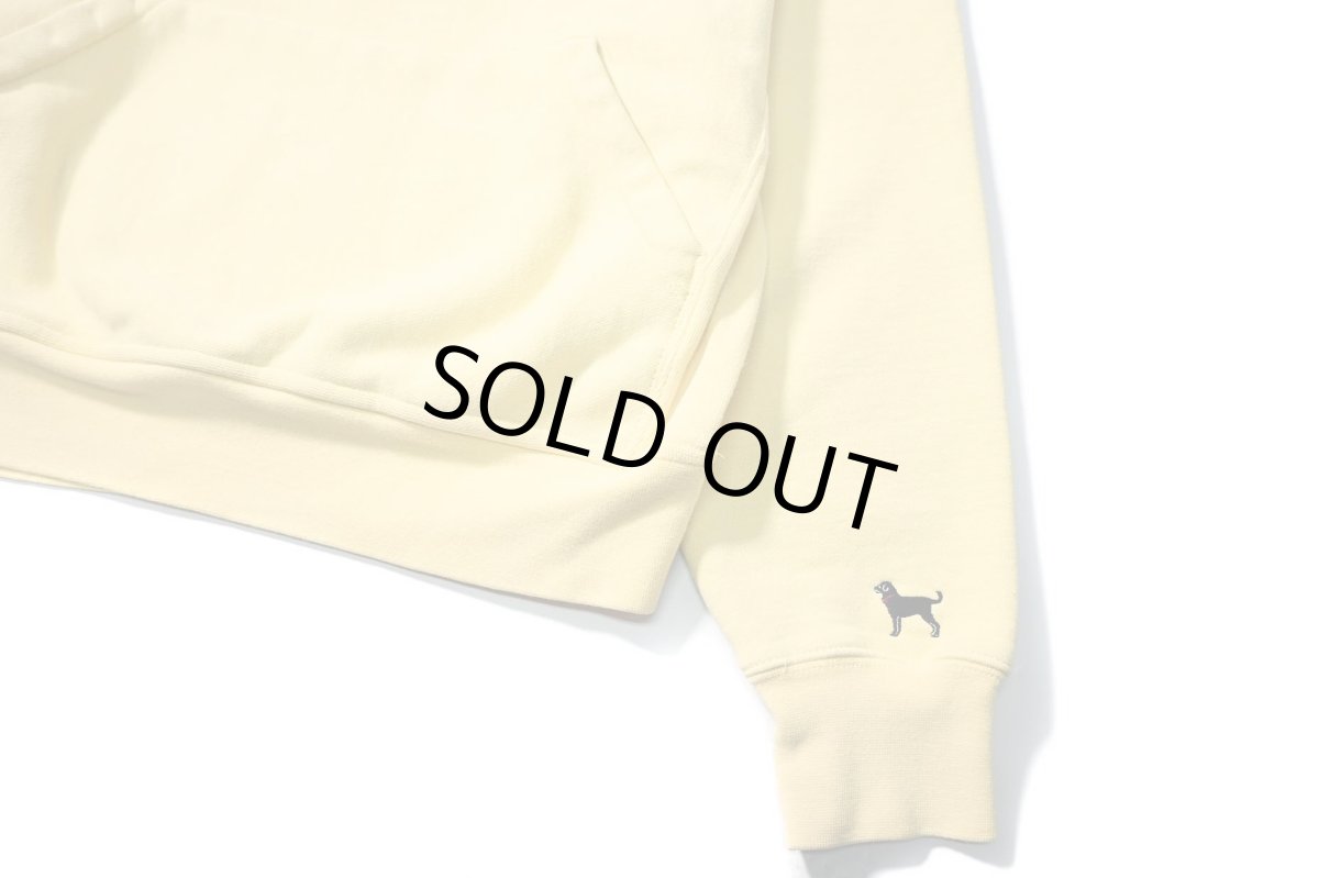 画像3: Used The Black Dog Sweat Hoodie Yellow (3)