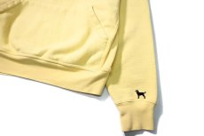 画像3: Used The Black Dog Sweat Hoodie Yellow (3)