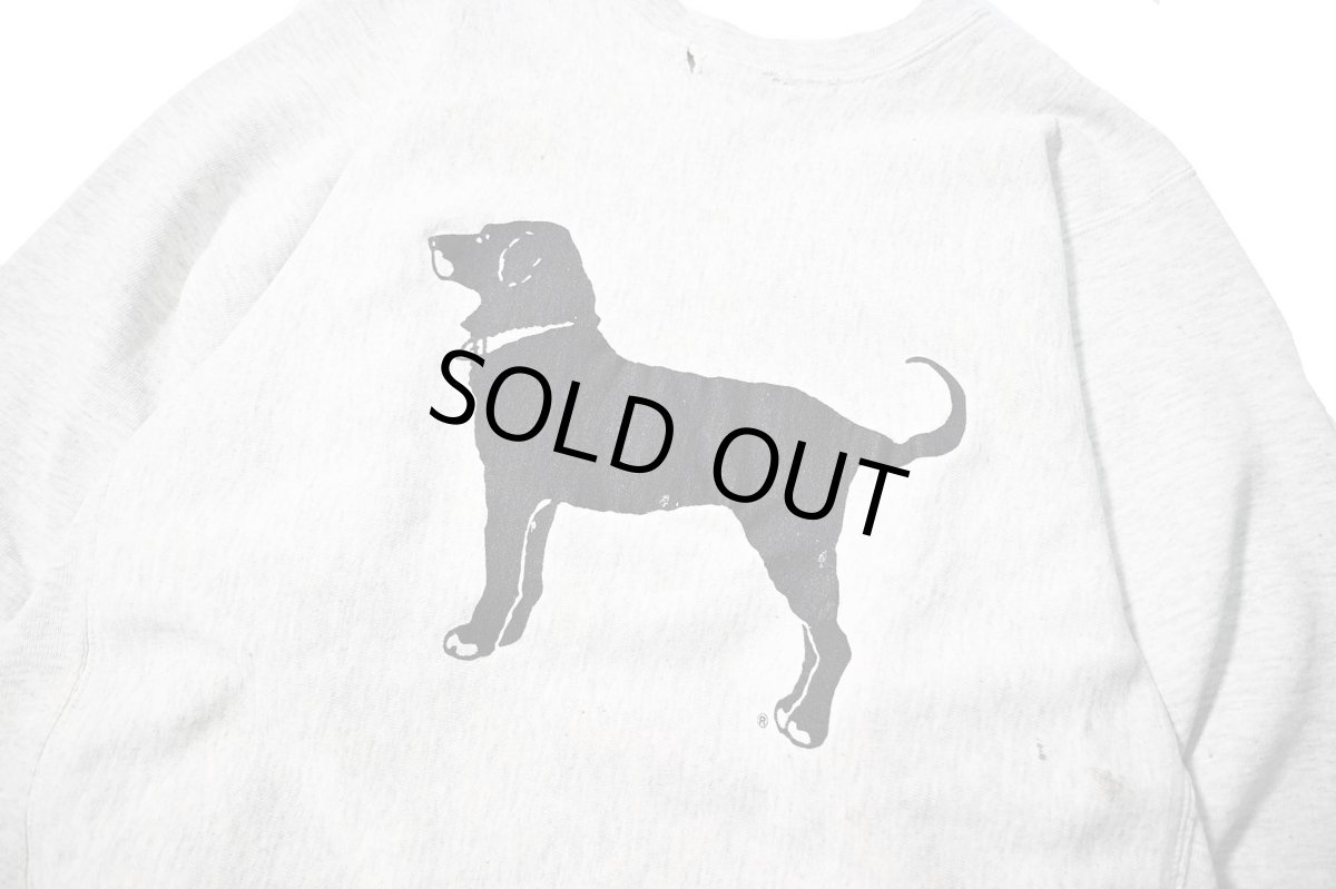 画像2: Used The Black Dog Sweat Shirt Ash made in USA (2)