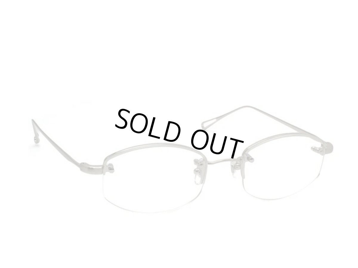 画像1: NEW. MORRIS C-1B Blasted Silver(Clear Lens) (1)