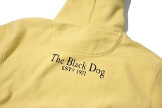 画像5: Used The Black Dog Sweat Hoodie Yellow (5)