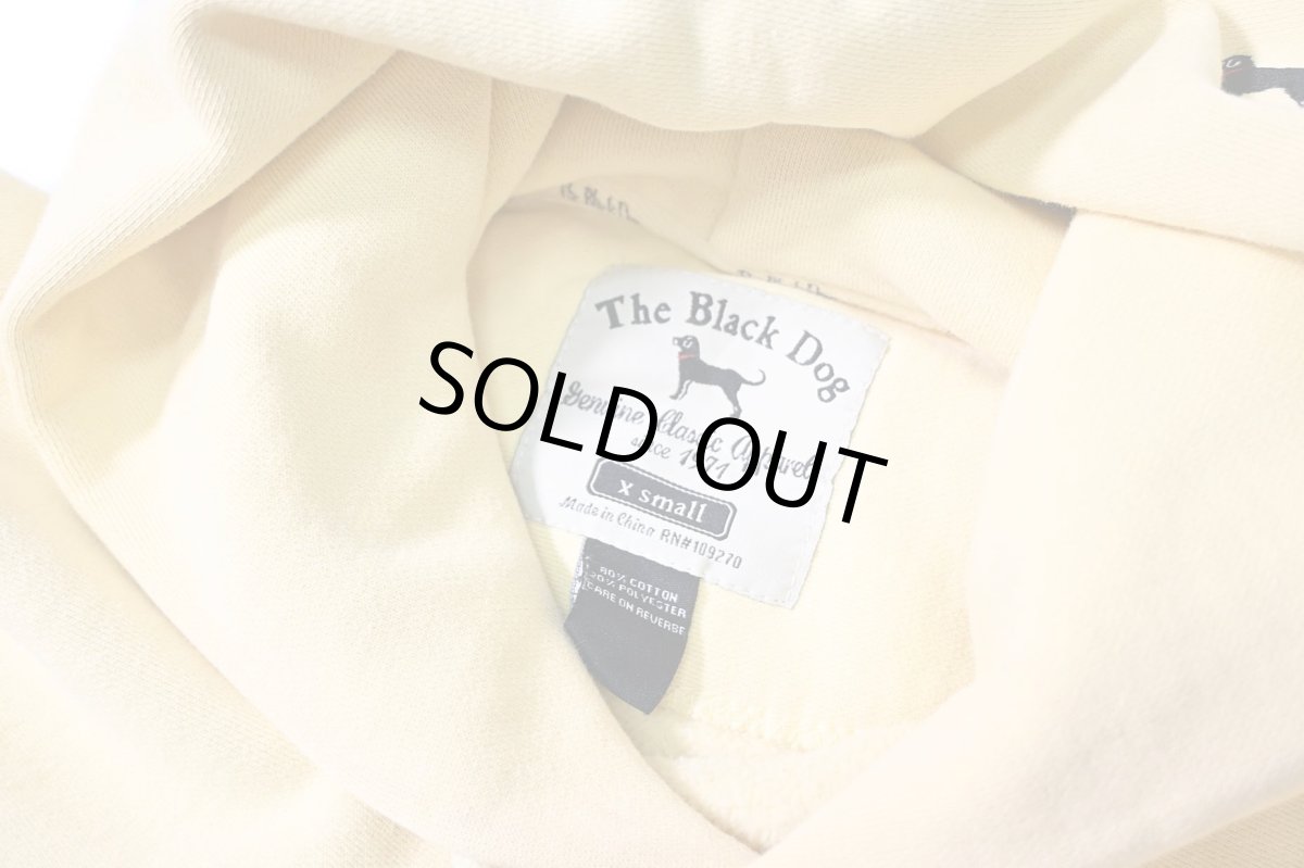 画像4: Used The Black Dog Sweat Hoodie Yellow (4)