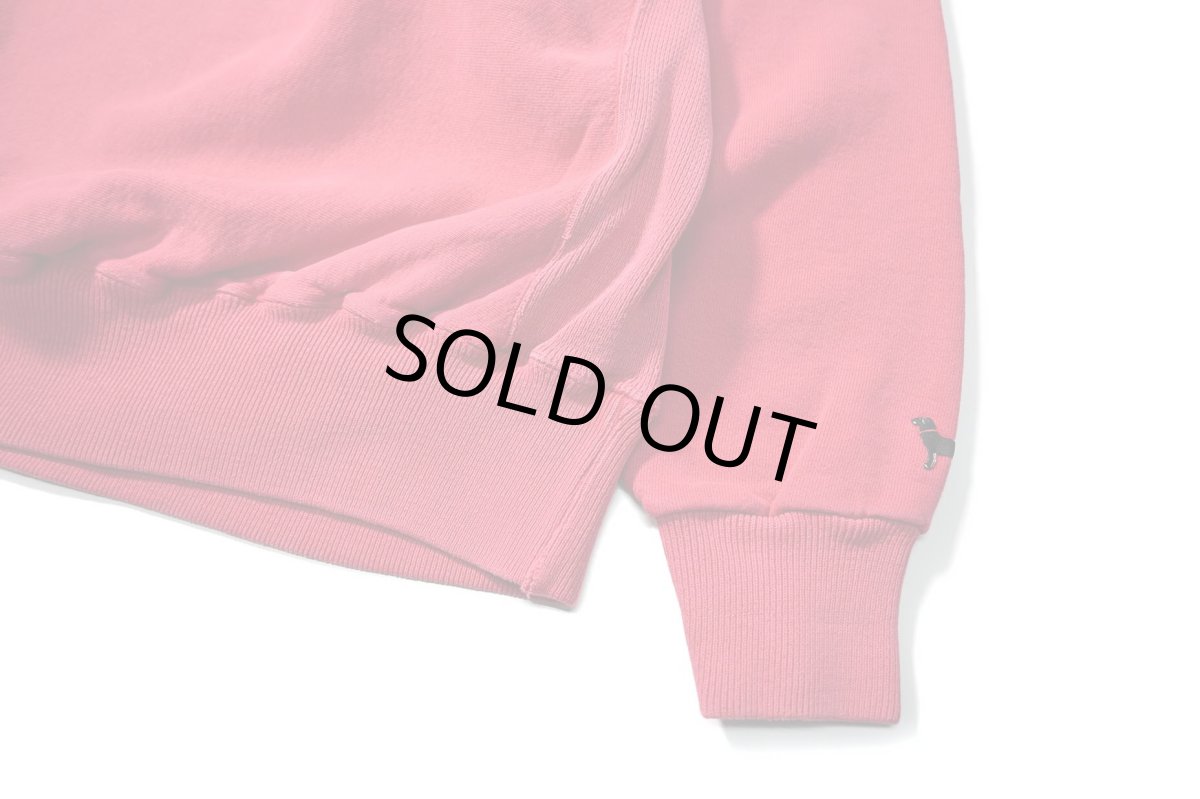 画像3: Used The Black Dog Sweat Shirt Red made in USA (3)