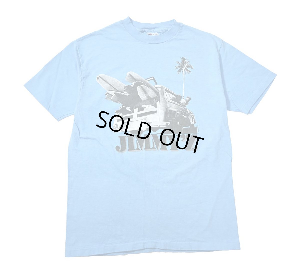 画像1: 80s Used Jimmy'Z Print Tee made in USA (1)