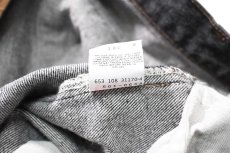 画像8: 88' Used Levi's 501 Denim Pants Black made in USA リーバイス 先染め (8)