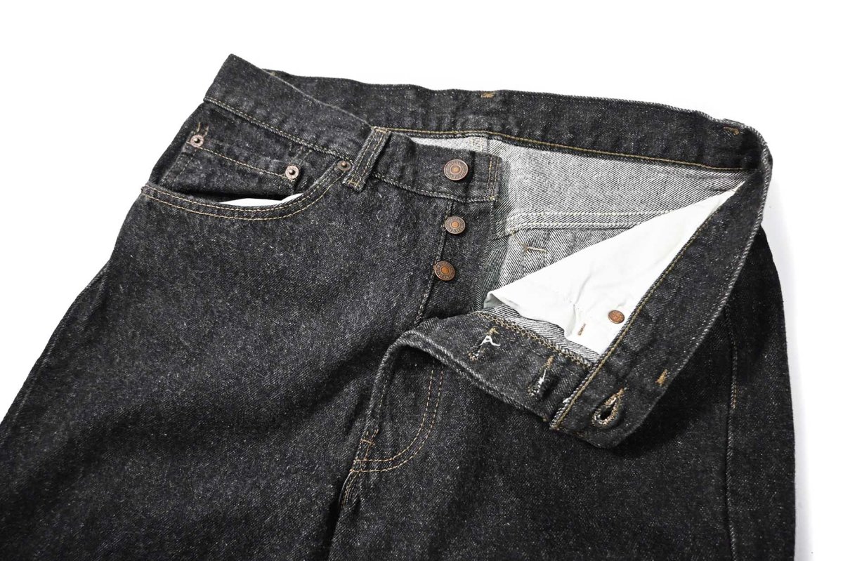 画像5: 95' Used Levi's 501 Denim Pants Black made in USA リーバイス 先染め (5)