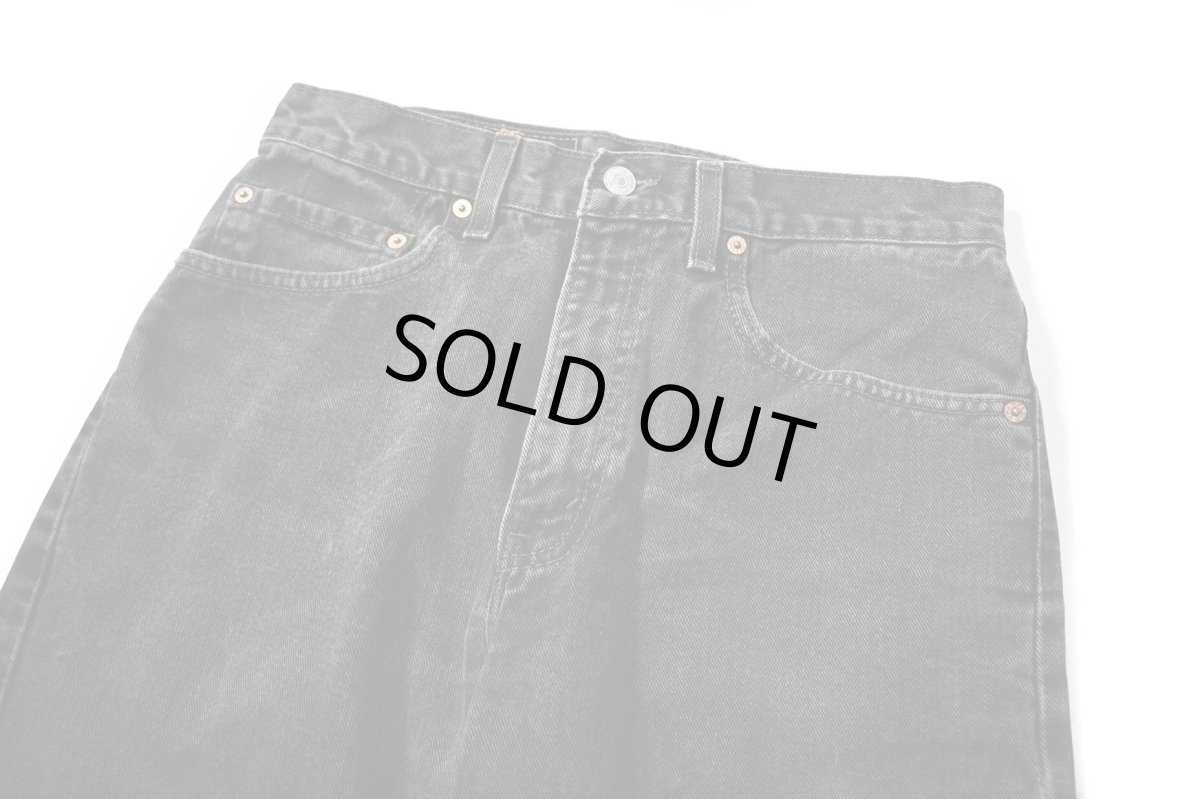 画像2: 00' Used Levi's 505 Denim Pants Black made in USA リーバイス (2)