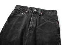 画像2: 00' Used Levi's 505 Denim Pants Black made in USA リーバイス (2)