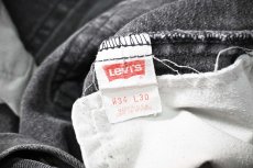 画像7: 91' Used Levi's 505 Denim Pants Black made in USA リーバイス (7)