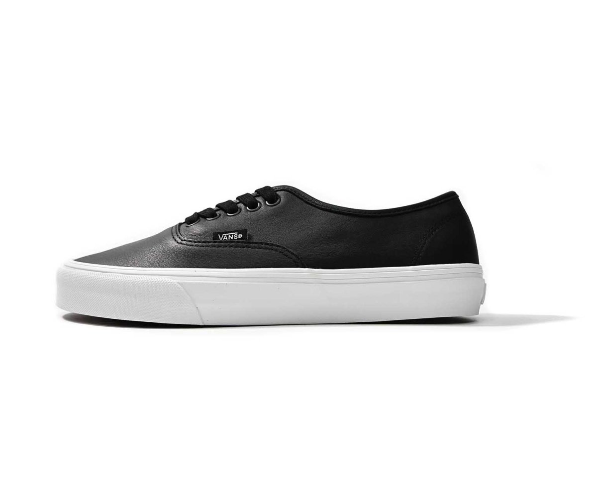 画像1: VANS Authentic Leather Black/True White バンズ　 (1)