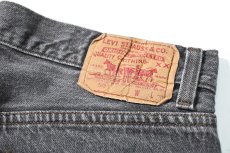 画像5: 90' Used Levi's 501 Denim Pants Black made in USA リーバイス 先染め (5)