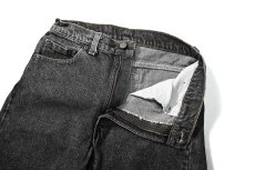 画像6: 90' Used Levi's 505 Denim Pants Black made in USA リーバイス 先染め (6)