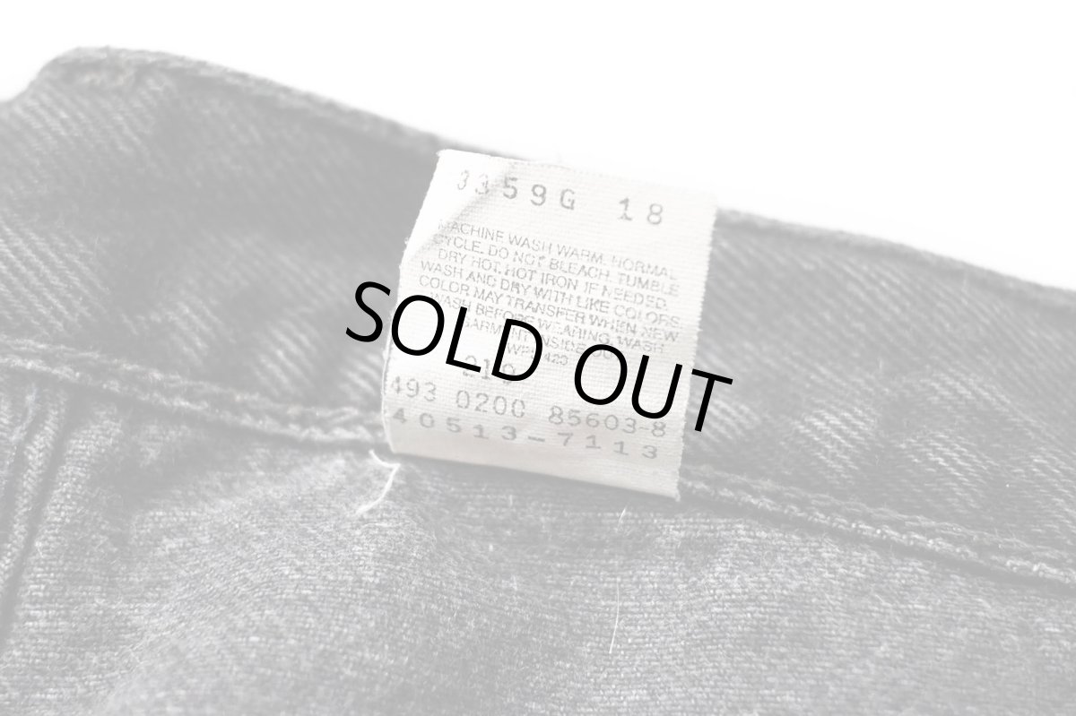 画像8: 00' Used Levi's 517 Denim Pants Black made in Mexico リーバイス (8)