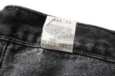 画像8: 00' Used Levi's 517 Denim Pants Black made in Mexico リーバイス (8)